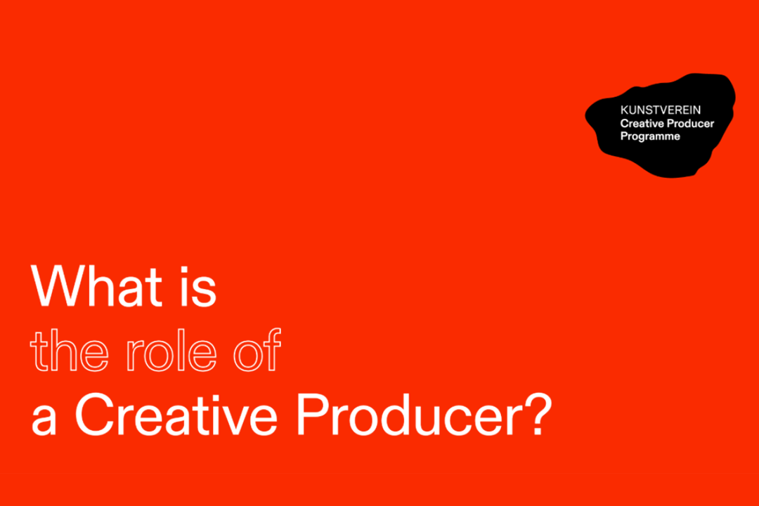 What is Creative Production? Kunstverein Aughrim